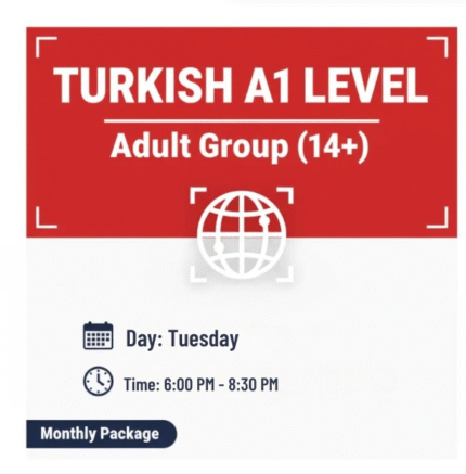 A1 Level – Adult Group (14+)